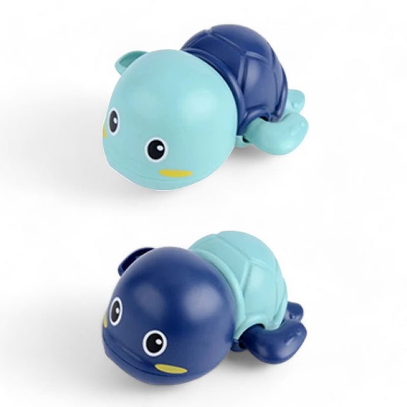 Tartaruga de brinquedo que nada