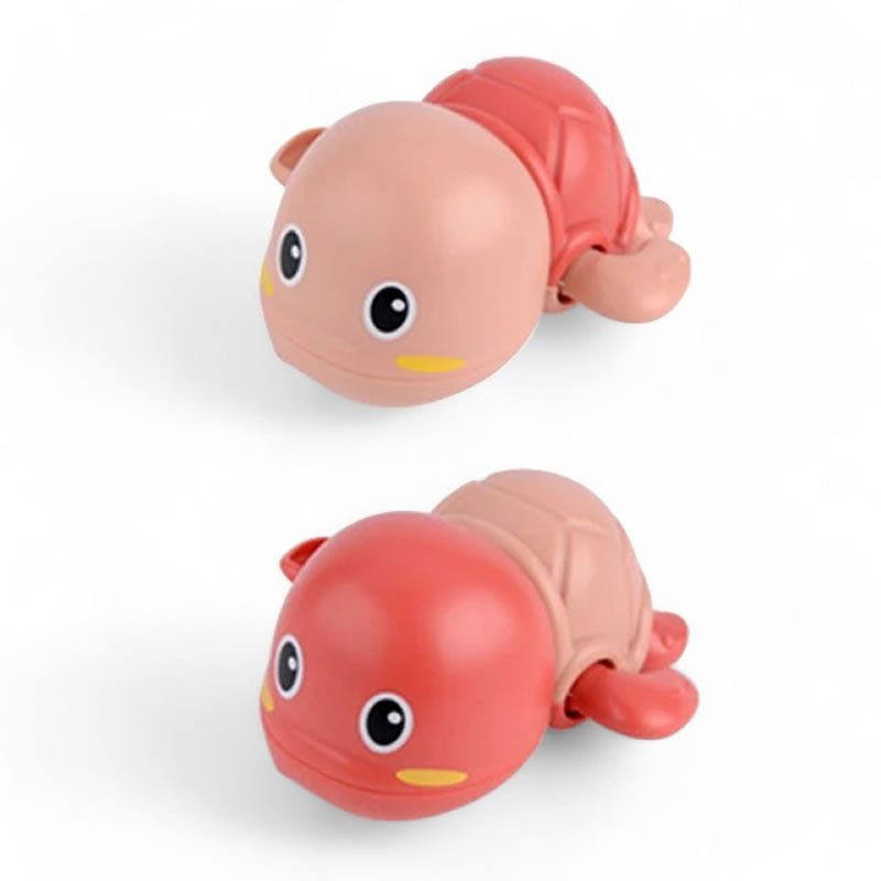 Tartaruga de brinquedo que nada